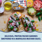 Beach Cliff Wild Caught Sardines In Mustard Sauce, 3.75 Oz Can - 18G Protein Per Serving - Gluten Free, Keto Friendly - Great Fo