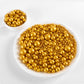 Kasvan Gold Pearl Sugar Sprinkles - Edible Candy Pearls 130G/4.58 Oz, Mix Size, Baking Cake Decorations, Ice Cream Toppings And