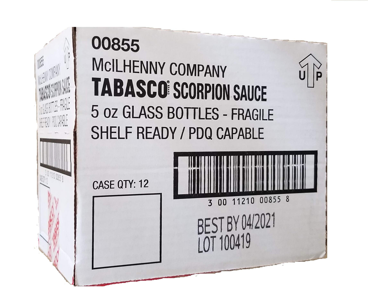 Tabasco Scorpion Hot Sauce 5 Ounce (Case Of 12)
