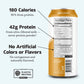 Slate Milk -Ultra Protein Shake-Salted Caramel-42g Protein 1g Sugar 180 Calories 1g Net Carbs-Lactose Free No Added Sugar-Made with Ultra Filtered Milk- Breakfast Boost Post Workout- 15 fl oz 12 Cans