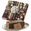 The Swiss Colony 27 Favorites And Dobosh Torte Christmas Gift Bundle - Assorted Cheeses  Candies  Chocolates  Summer Sausage Meats  And 13 Layer Chocolate Creme Torte