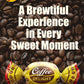 Coffee Candy Bulk - 2 LB Coffee Delight Hard Candy (210 pcs) Coffee Snacks Made with Real Colombian Coffee - Coffee Hard Candy B