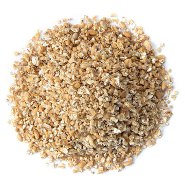 Food To Live - Organic Cracked Wheat Berries, 8 Ounces - Non-Gmo. Cleaned, Crushed & Sifted Hard Red Winter Groats. Raw, Vegan,