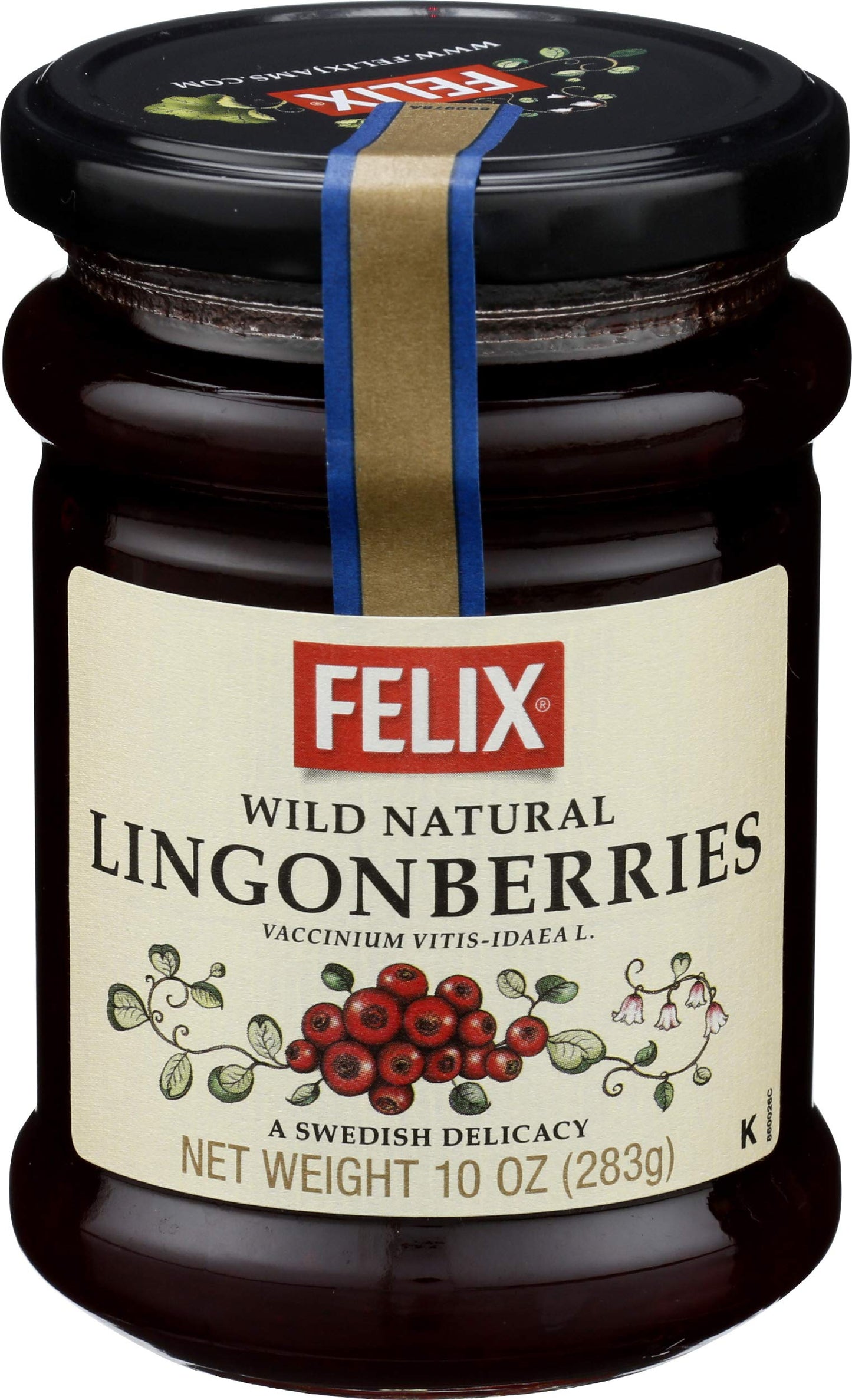 Felix Wild Lingonberry Jam (8X10Oz)