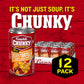Campbell s Chunky Soup, Chicken Tortilla Soup with Grilled White Meat Chicken, 18.6 Oz Can (Case of 12)
