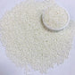 Philaeec White Nonpareils Sprinkle 2Mm Mini Peals Sprinkle Edible For Cake Decoration Cupcake Topper Cookie Baking Decorations H