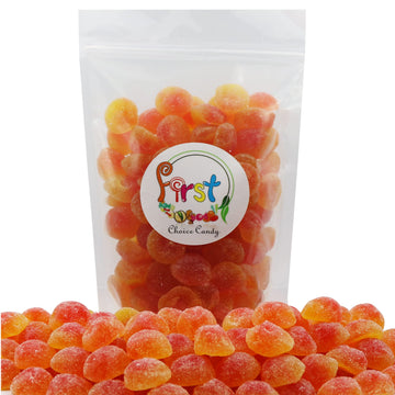 Firstchoicecandy Gummy Fruit Candy (Peach, 10 Pound (Pack Of 1))