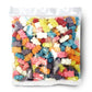 Rainbow Gummy Bears Sugared, 2.2 Pound Bag, Assorted Fruit Flavored Candy, The Hampton Popcorn & Candy Company