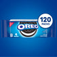 Oreo Chocolate Sandwich Cookies, 120 Snack Packs (4 Cookies Per Pack, 4 Boxes)