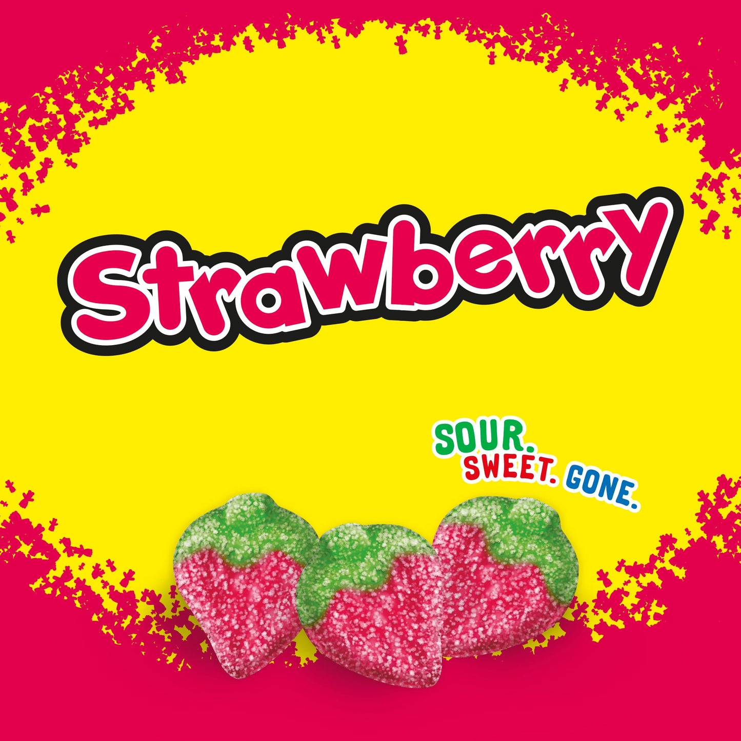 SOUR PATCH KIDS Strawberry Soft & Chewy Candy, Share Size, 12 oz