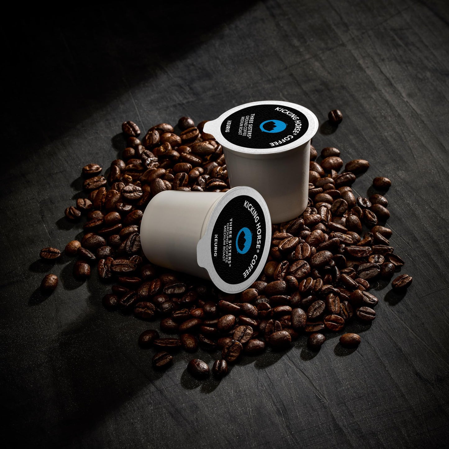 Kicking Horse Coffee Single Serve K-Cup Pods Medium Roast 10 Count Box