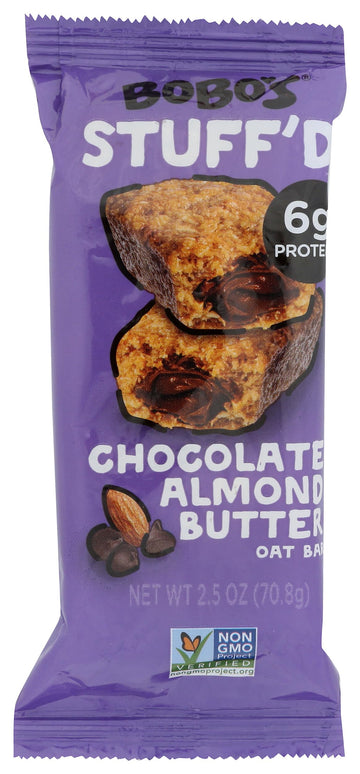 Bobos Oat Bars, Chocolate Almond Butter Filled, 2.5 Ounce