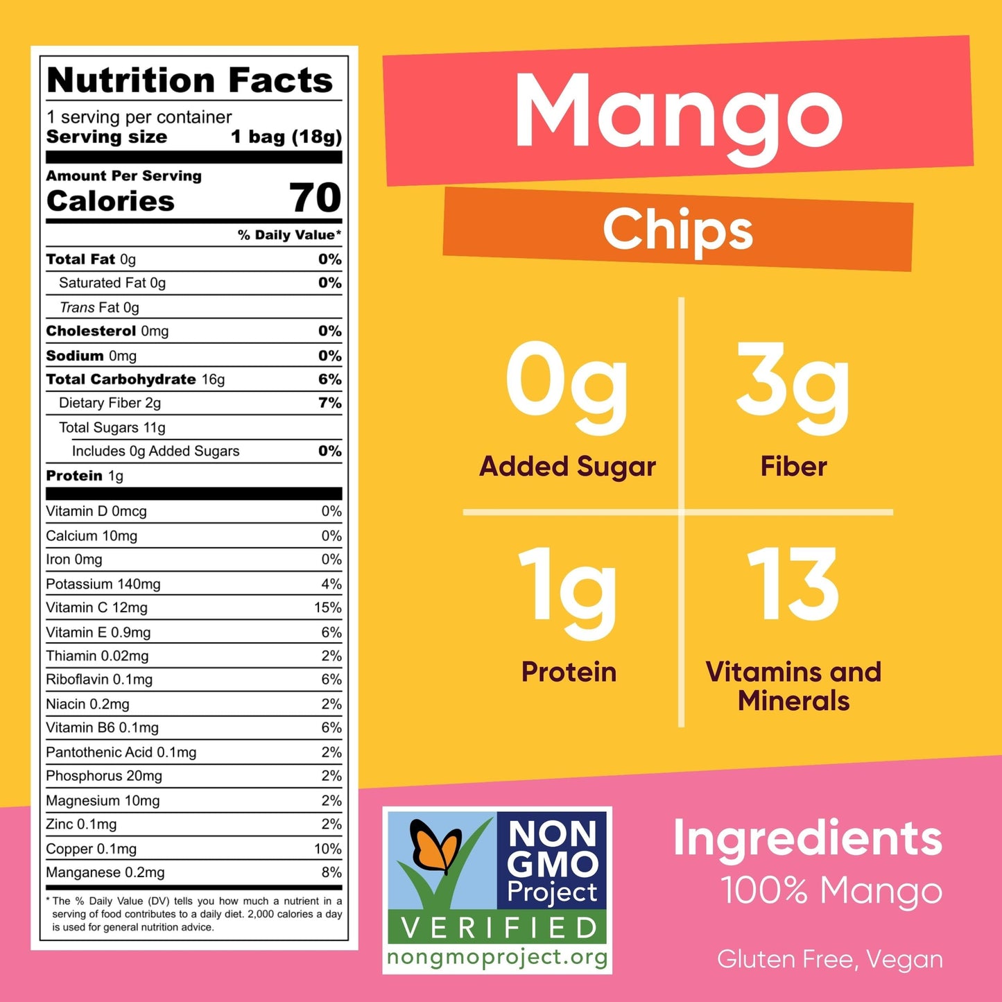 Yammy 1 Ingredient Superfood Snack (Variety Pack), Healthy Dried Sweet Potato Sticks, Mango Crisps, Dragon Fruit Chips, Exotic L