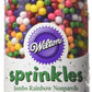 Wilton Rainbow Nonpareils Food Decorative Baking Essentials, 4.8 Oz, Multicolored