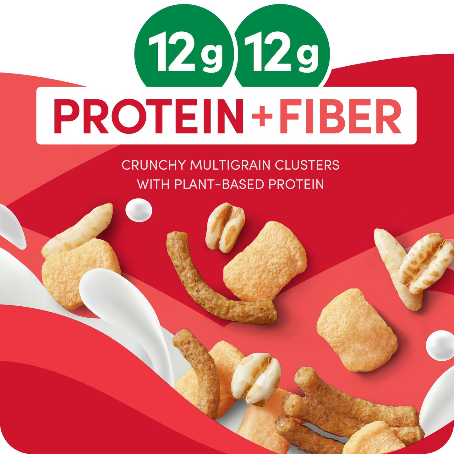 Kashi GO Protein Cereal, 12g Protein, 12g Fiber, Original, 12.3oz Box (1 Box)