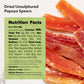 Nuts U.S. - Dried Papaya Spears (Unsulphured) | Low Sugar. Lightly Sugar Coated | No Color Added | Packed In A Resealable Bag!!! (4 Lbs)
