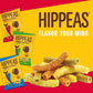 Hippeas Veggie Straws + Sour Cream & Onion | 3.75 Ounce | Vegan, Gluten-Free, Crunchy, Protein Snacks