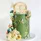41 Pcs Green Balls Cake Topper Butterfly Cake Decorations Happy Birthday Cake Topper For Wedding Baby Shower Birthday Daisy Flow