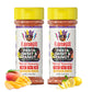 Fiesta Sweet & Tangy Seasoning Mix By Flavor God, Pack Of 2 - Enhanced All Natural & Healthy Spice Blend For Salad, Pasta, & Chicken - Kosher & Low Sodium - Great Flavor Spices And Seasoning Gift