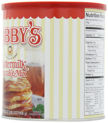 Golden Malted Buttermilk Pancake Mix, 3-Pack, 33-Ounce Cans, Ideal for Fluffy Pancakes