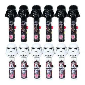Pop Ups! Star Wars Lollipop Holder | Collectable Star Wars Toy Lollipop Case | Star Wars Party Favors For Goodie Bags, Pi