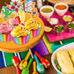48Pcs Fiesta Cupcake Toppers Cinco De Mayo Decorations Mexican Fiesta Party Decorations Supplies