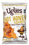UGLIES Hot Honey Sweet Potato Kettle-Cooked Potato Chips, Gluten-Free Snacks, Kosher-Friendly, Non-GMO Chips, Snacks for Kids or