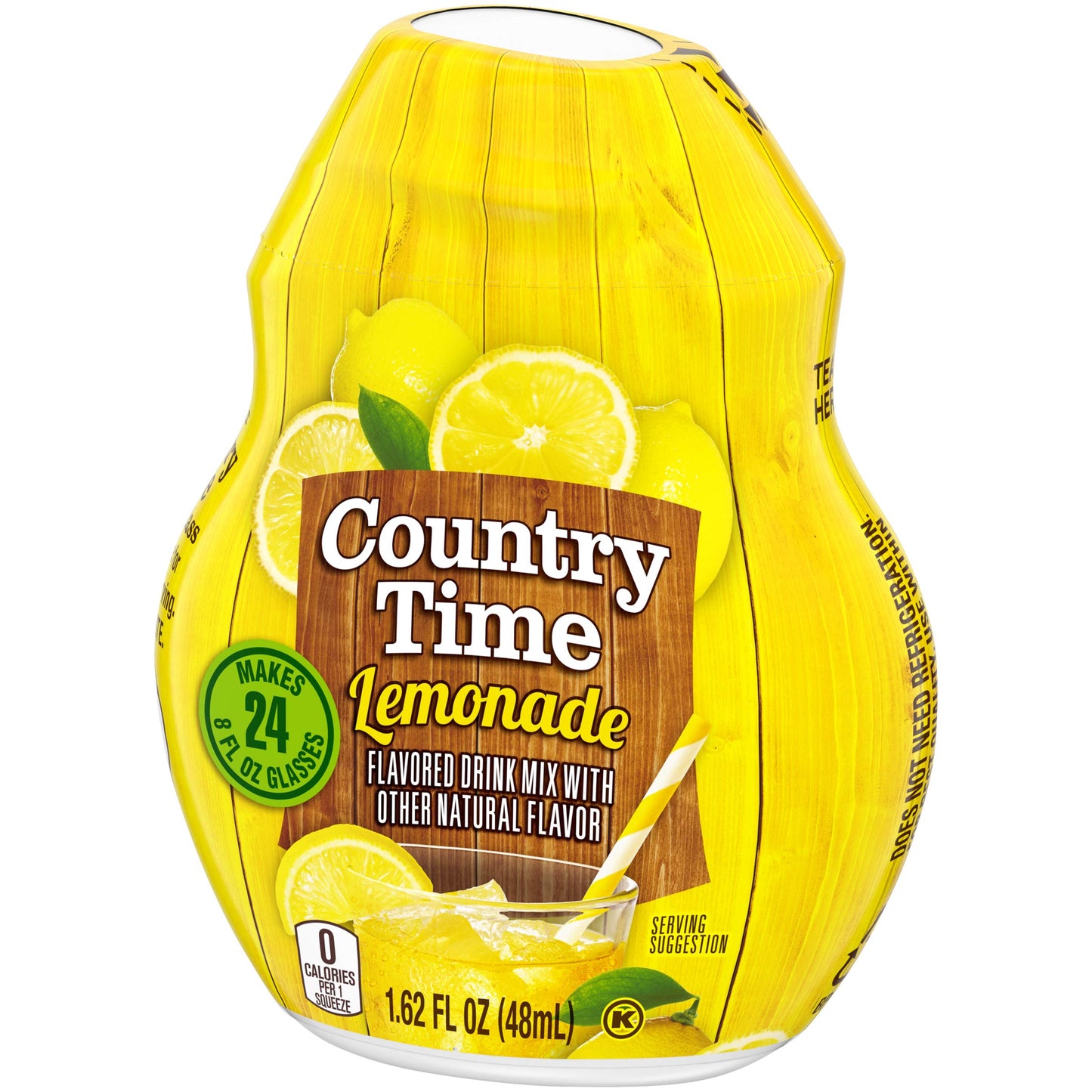Country Time Sugar-Free Lemonade Zero Calories Liquid Water Enhancer 12 Count 1.62 fl oz