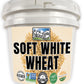 Palouse Brand Soft White Wheat Berries | Non-GMO | 25 LBS | Emergency Food Storage Bucket