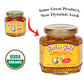 Garlic Gold Organic Toasted Garlic Granules In Extra Virgin Olive Oil, Crunchy Garlic In Olive Oil, Glass Jar 6.4 Oz