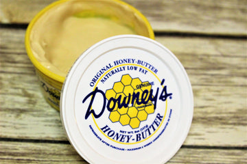 Amishtastes Downey'S All-Natural Original Honey Butter, Favorite Amish Food, 8 Oz. (Pack Of 2)