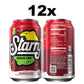 Starry Zero Sugar Cranberry Blizz Soda  Caffeine Free  12 Fl Oz Cans (Pack of 12)