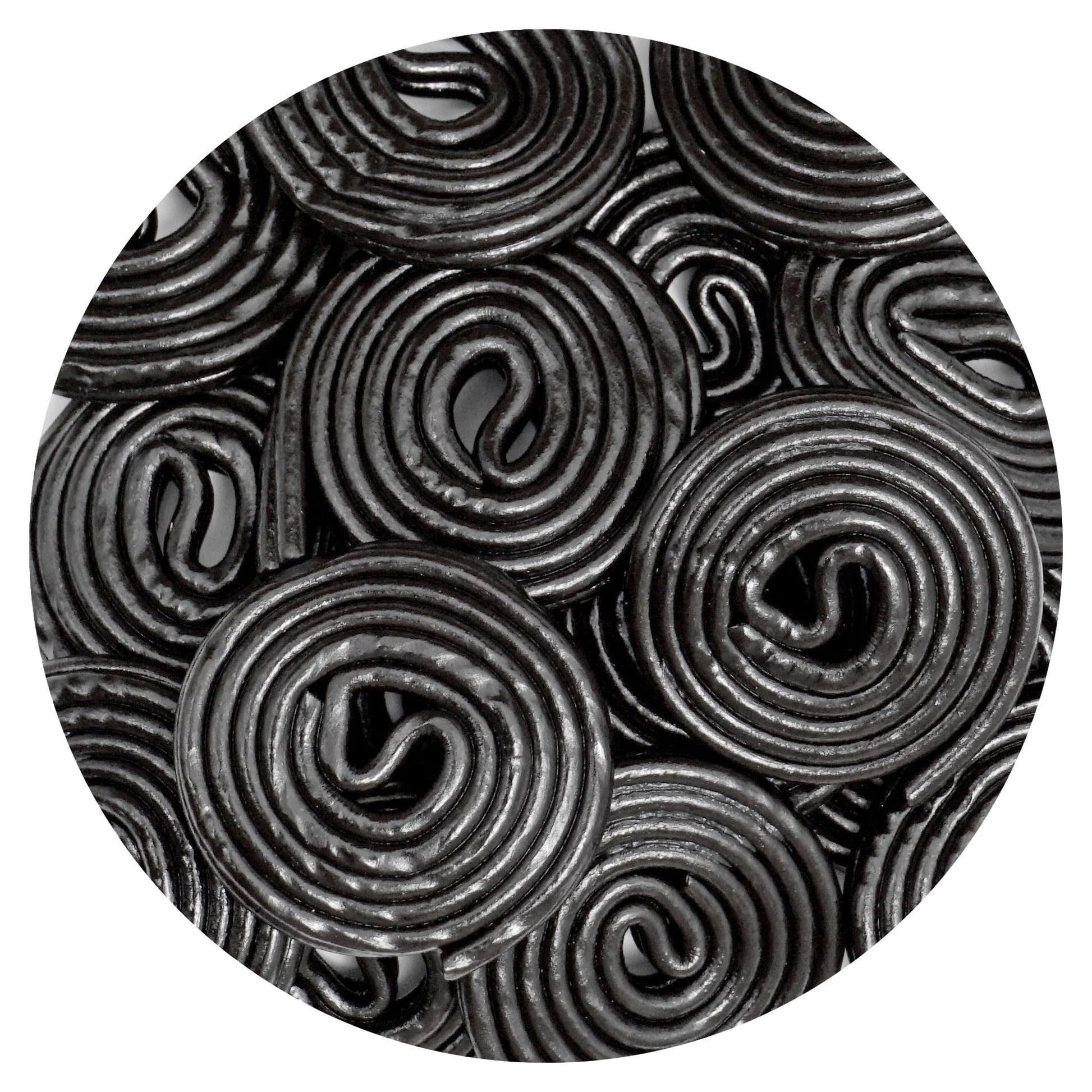Broadway Black Licorice Wheels Candy, 4.4 Pound Bulk Bag, Licorice Wheels Candy