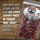 Old Trapper Beef Jerky, Peppered 10-Ounce Pack, Spicy Meat Snacks For Lunches Or Between Meals, 11 Grams Of Protein, Zero Grams Of Fat, And 70 Calories Per Ounce (Pack Of One)
