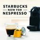 Starbucks By Nespresso Original Line Blonde Roast Espresso 50-Count Espresso Pods