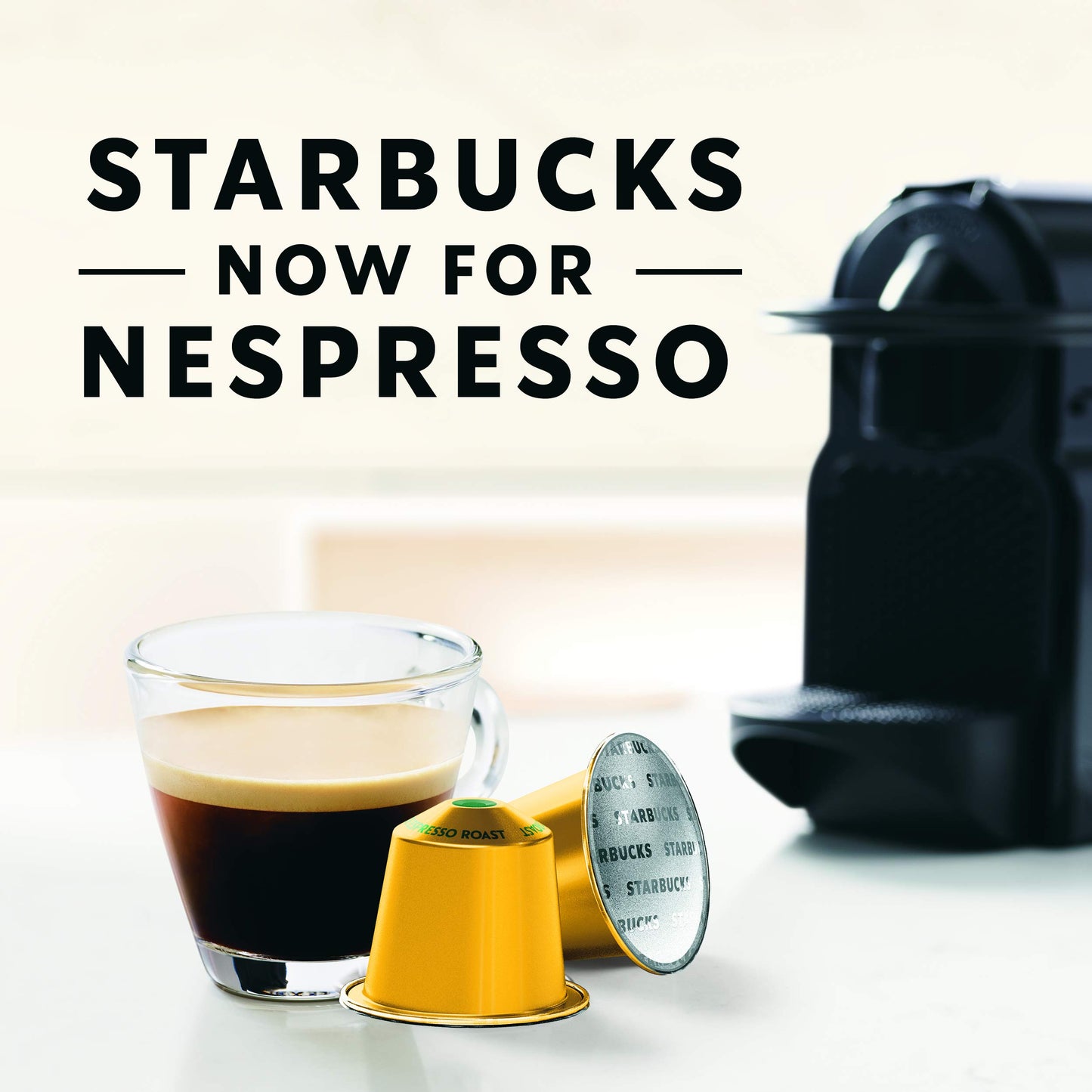 Starbucks By Nespresso Original Line Blonde Roast Espresso 50-Count Espresso Pods