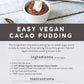 Wildly Organic Fermented Cacao Powder 16 Oz, 1 lb Bag - Organic, Non-Alkalized, Minimally Processed, High in Antioxidants, Raw,