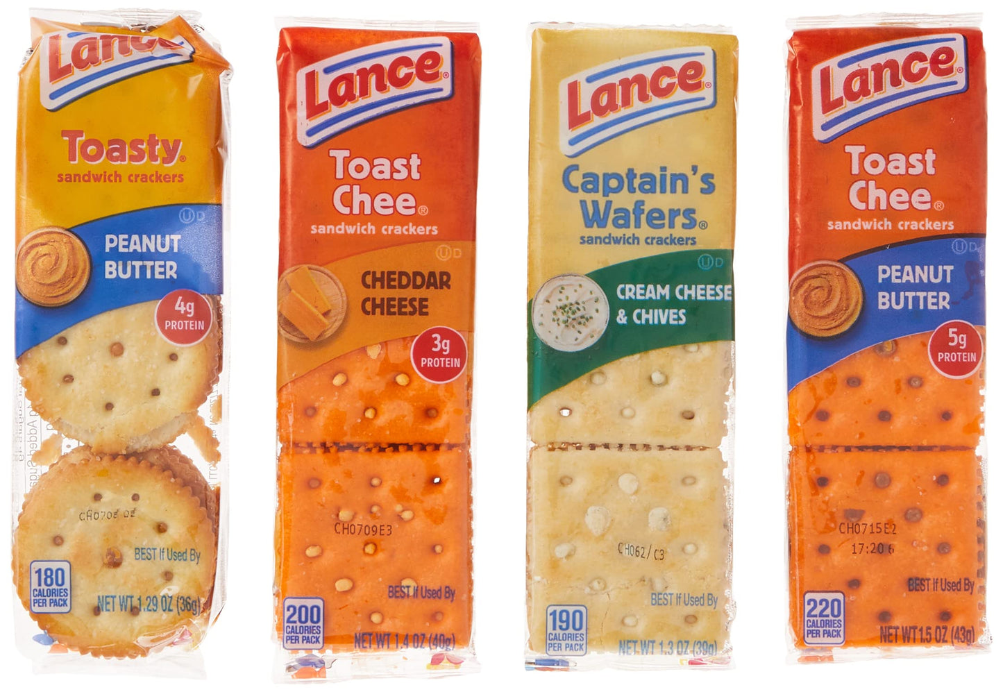 Lance Variety Pack 40 Count - 56.8 oz Total Weight, Perfect for Snacking