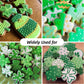 Shanlinly Dark Green Edible Luster Dust - 5 Grams Food Grade Cake Dust Shimmer Powdered, Edible Metallic Powder Food Coloring Fo