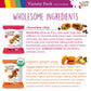 Homefree Mini Cookies Variety Pack, Gluten Free, Nut Free, Vegan, Cookie Snack Packs, School Safe And Allergy Friendly Snack (Pack Of 10)