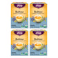 Yogi Tea Bedtime Tea - 16 Tea Bags Per Pack (4 Packs) - Chamomile & Passionflower Herbal Tea Blend - Tea To Support A Good Night