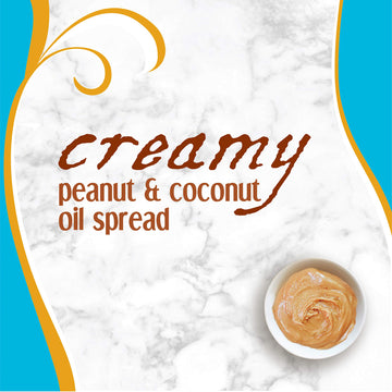 Earth Balance Creamy Peanut and Coconut Oil Spread, Vegan and Gluten Free, 16 oz.