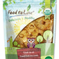 Food to Live Organic Dried Pineapple Rings, 8 Ounces - Non-GMO, Flavorful Chewy Fruit Snack, Vegan, Unsulfured, No Sugar Added, 