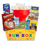 Family Game Night Gift Basket - Bundle of Card & Board Games, Popcorn Maker, Popcorn, Cookies, Savory Candies & Sweets - Fun Hou
