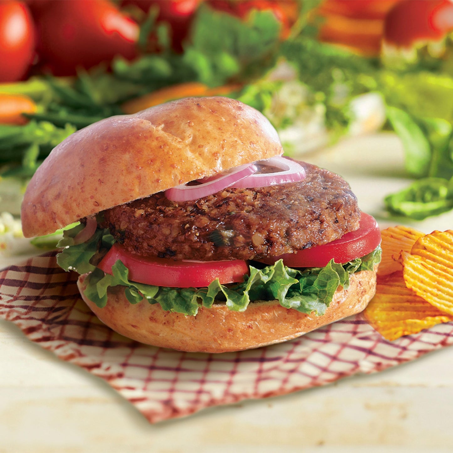 Amys Frozen Meals, Vegan and Dairy Free Veggie Burger, USDA Organic, 10 oz. (4 Pack)