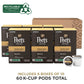 Peets Coffee Medium Roast K-Cup Pods - Single Origin Brazil - 60 Count (6 Boxes of 10 Pods) - Model 506955