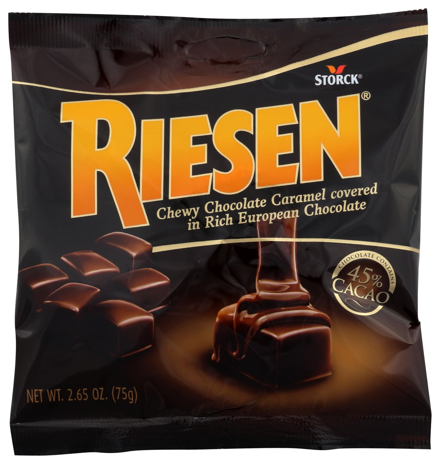 Riesen Chewy Chocolate Caramel - 2.65oz (Pack of 3)