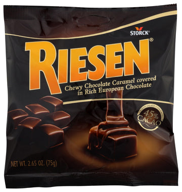 Riesen Chewy Chocolate Caramel - 2.65oz (Pack of 3)