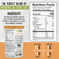 BeanVIVO Plant Based Protein Snacks - (7 Gram Protein) Habanero BBQ Flavor with Dried Edamame, Roasted Cashew and Chickpeas - No