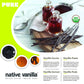 10 Organic Madagascar Vanilla Beans - Grade A Premium Vanilla Pods - 30-35% Moisture Content - For Cooking, Baking & Desserts -